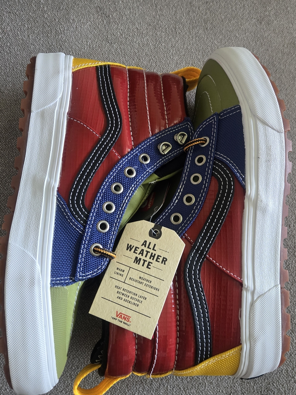 Vans All-Weather MTE 2.0 Men's Colorblock High-Top Sneaker - Multicolor 1026